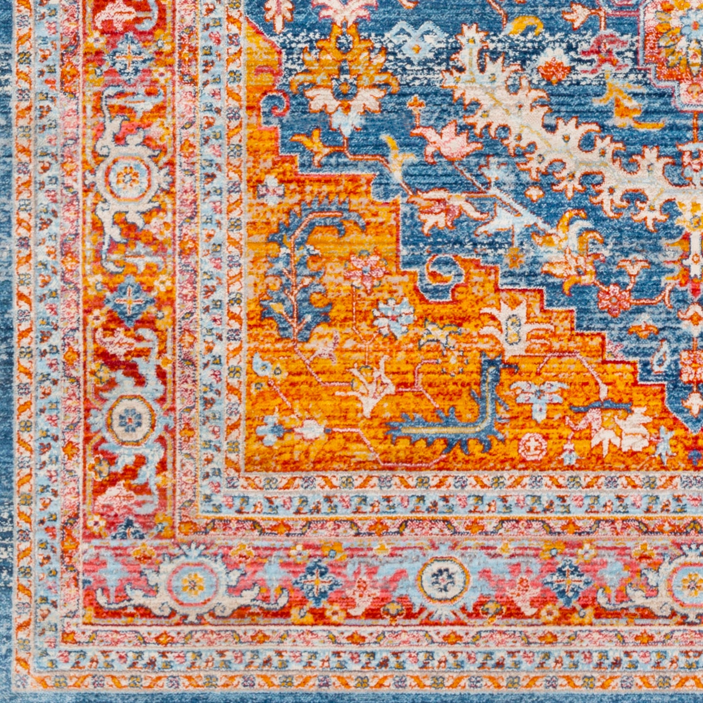 Alfombra decorativa tejida a máquina Ephesians EPC-2324 de 90 cm x 160 cm