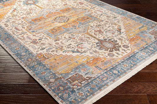 Alfombra decorativa tejida a máquina Ephesians EPC-2333 de 2' x 3'