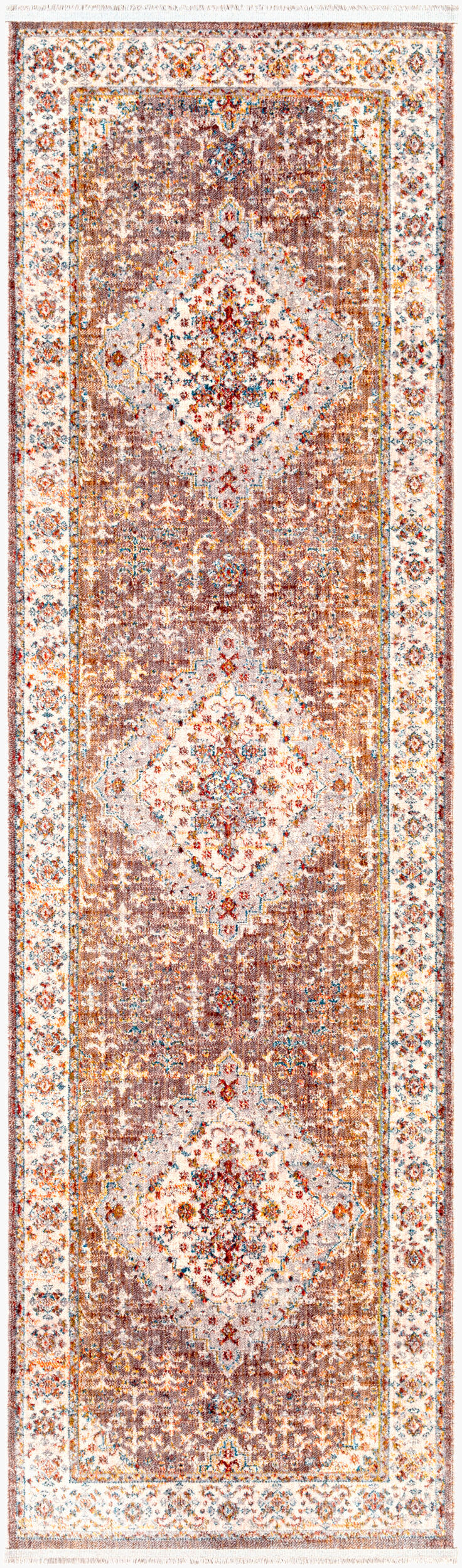 Alfombra de corredor tejida a máquina Ephesians EPC-2335 de 9 pies