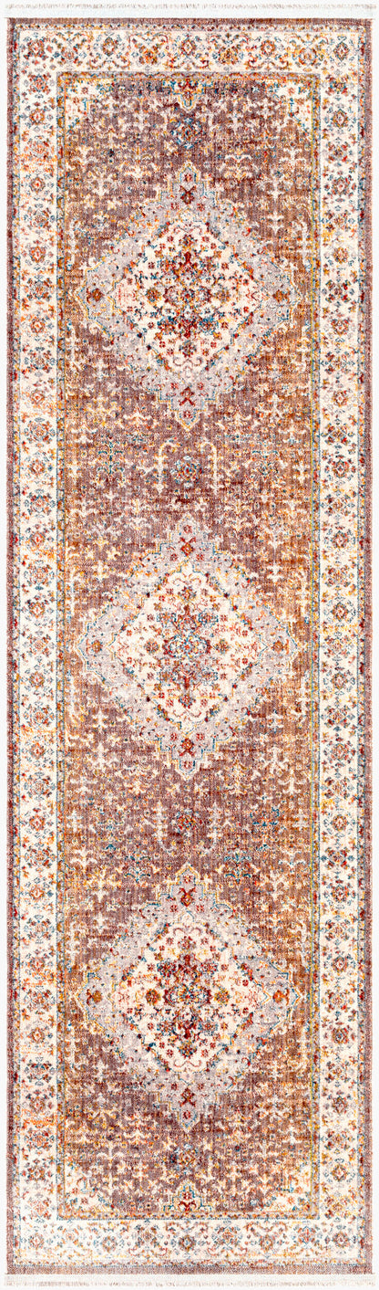 Alfombra de corredor tejida a máquina Ephesians EPC-2335 de 9 pies