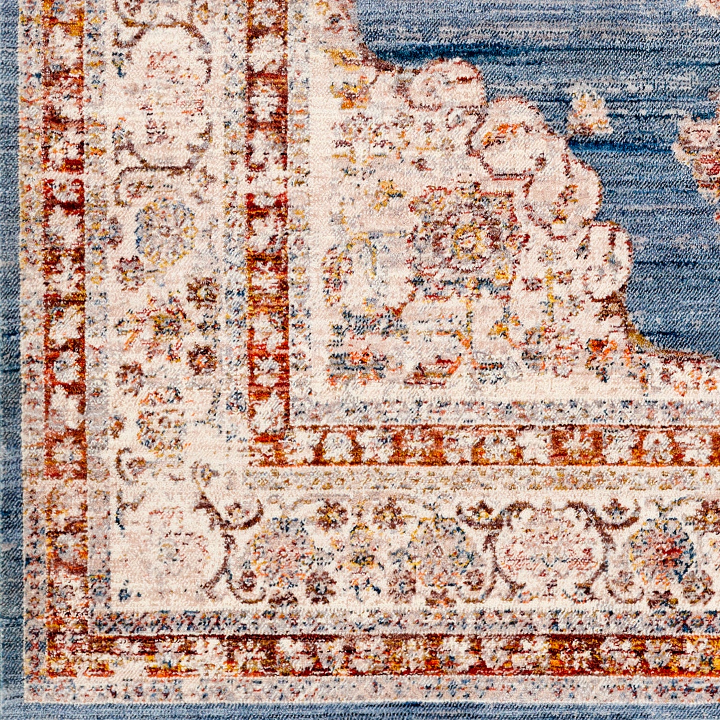 Alfombra decorativa tejida a máquina Ephesians EPC-2340 de 4' x 6'