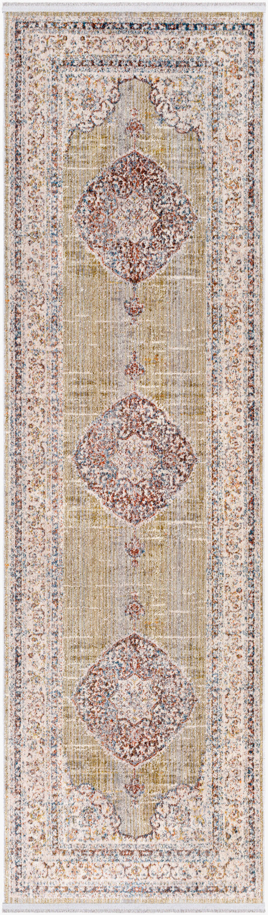 Alfombra de corredor tejida a máquina Ephesians EPC-2341 de 9 pies