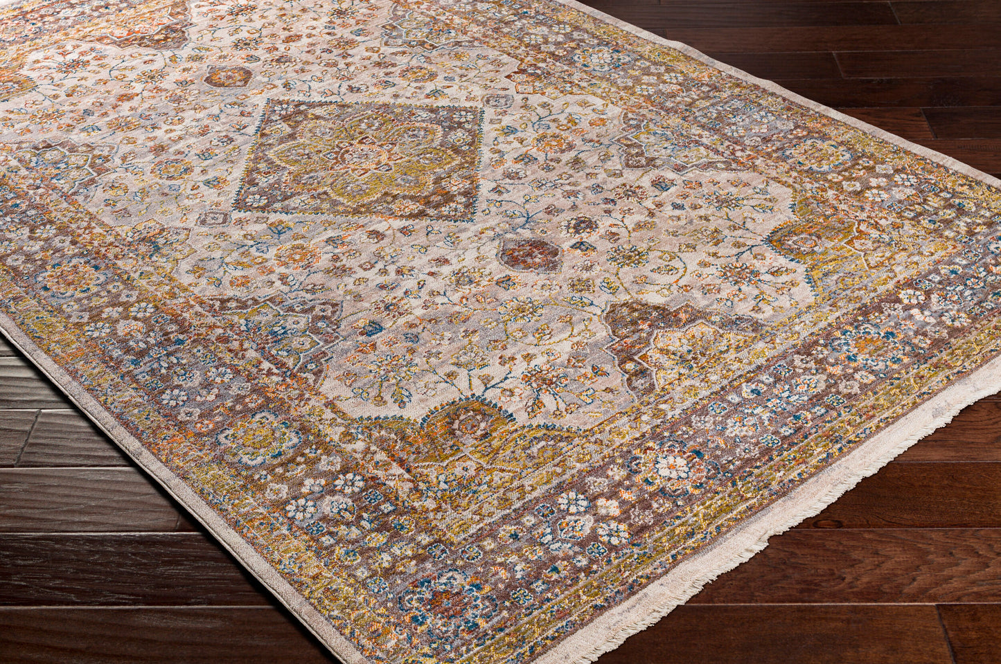 Alfombra decorativa tejida a máquina Ephesians EPC-2342 de 3' x 5'