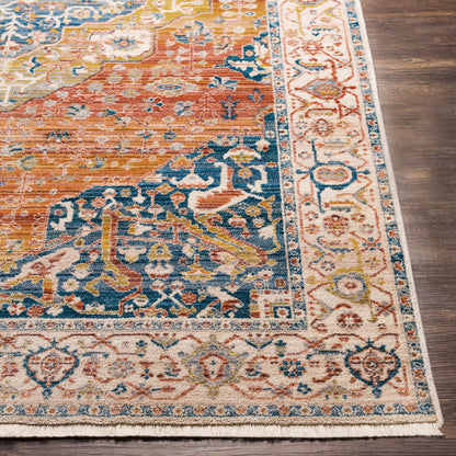 Alfombra decorativa tejida a máquina Ephesians EPC-2351 de 4' x 6'