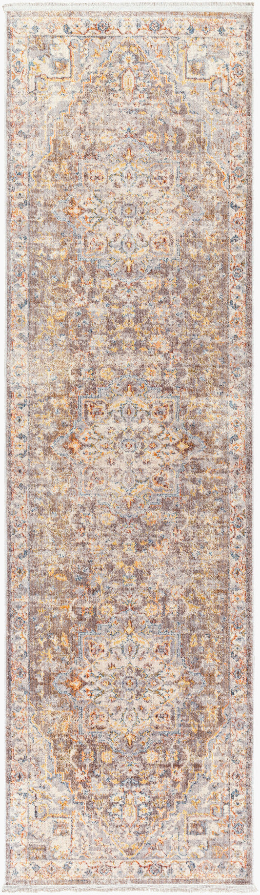 Alfombra de corredor tejida a máquina Ephesians EPC-2358 de 9 pies