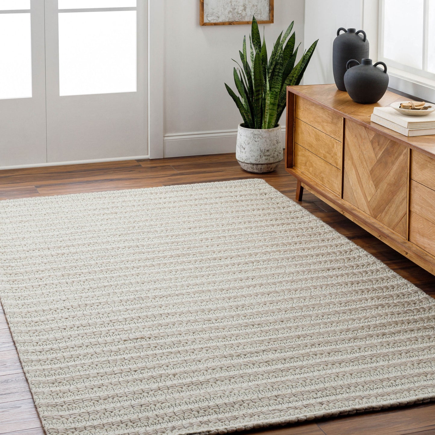 Empoli EPO-2303 Alfombra de área hecha a mano de 6' x 9'