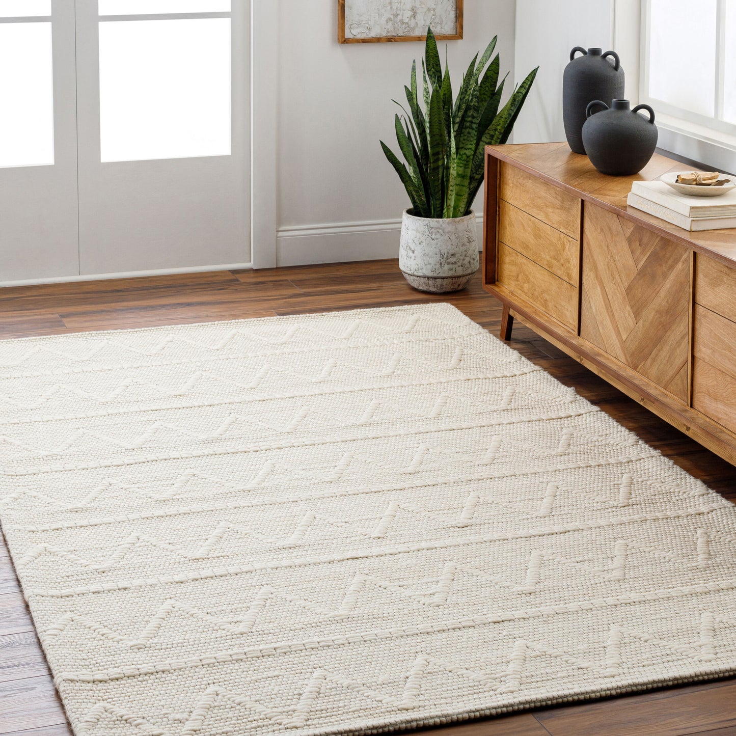 Empoli EPO-2305 5' x 7' Handmade Area Rug
