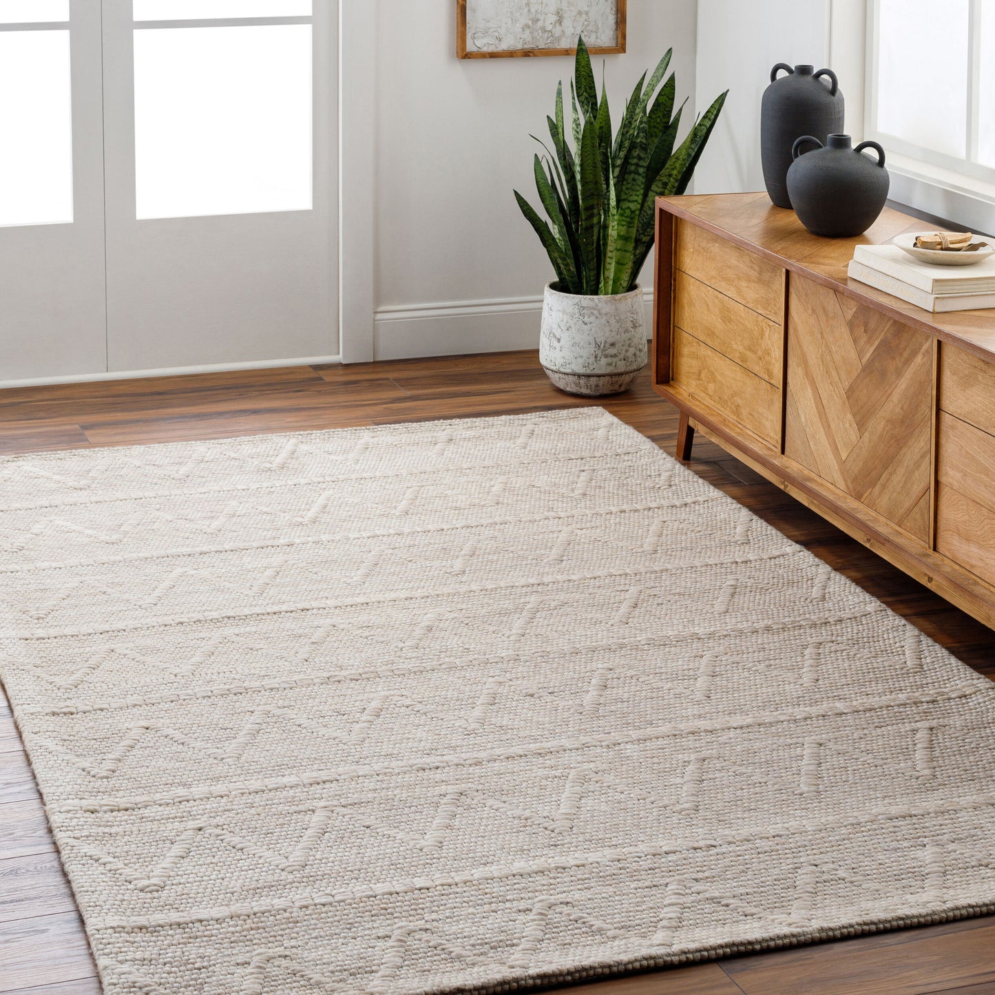 Empoli EPO-2306 5' x 7' Handmade Area Rug