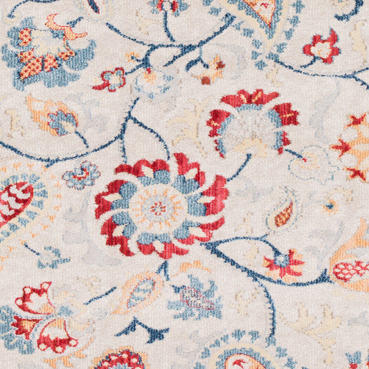 Alfombra decorativa tejida a máquina Ephesus EPS-2310 de 2' x 3'