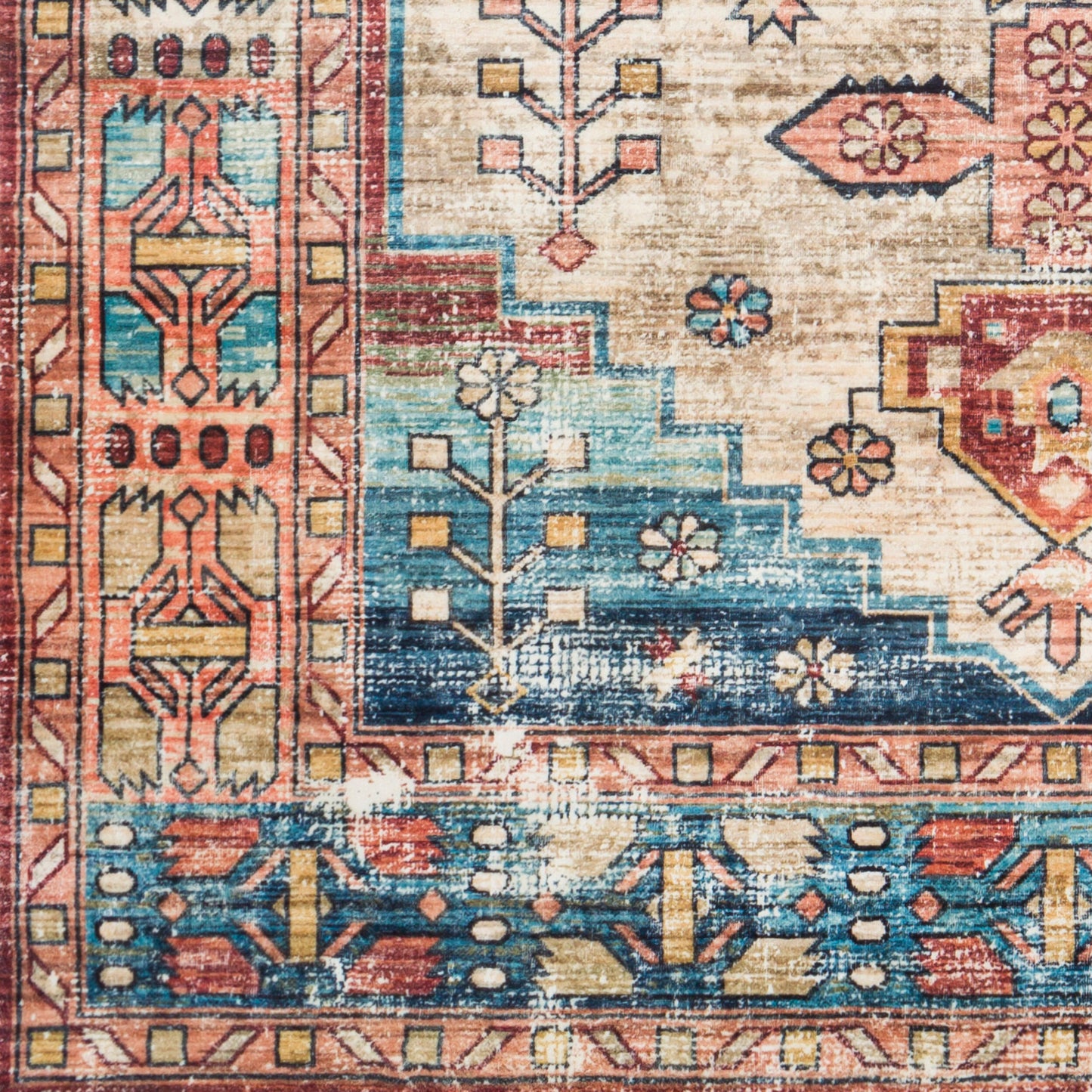 Alfombra tejida a máquina Erin ERN-2301 de 1,52 m x 2,13 m