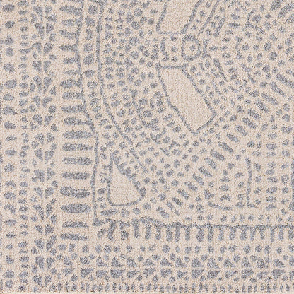 Alfombra decorativa tejida a máquina Euphoria ERP-2307 de 2' x 3'