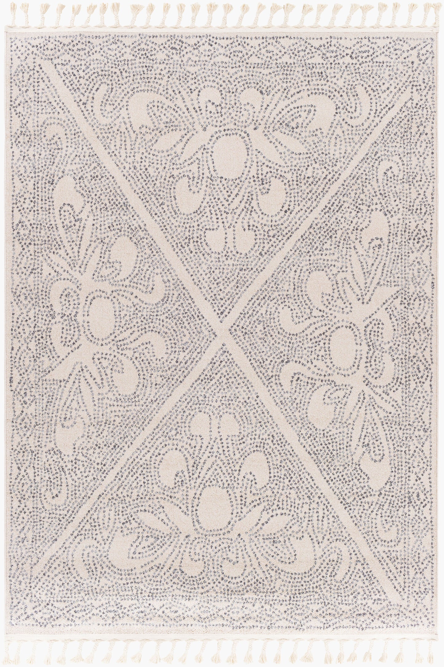 Alfombra decorativa tejida a máquina Euphoria ERP-2308 de 2' x 3'