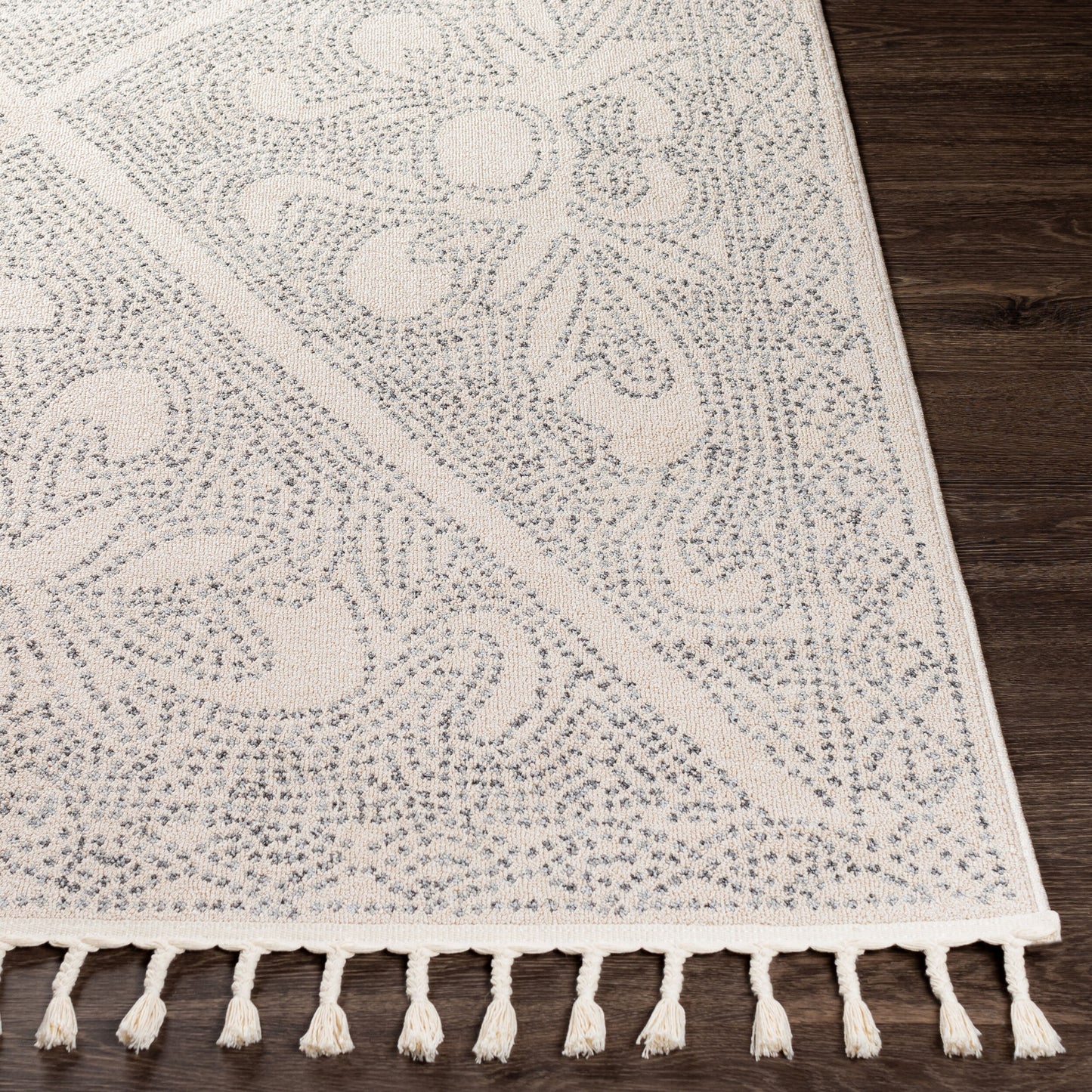 Alfombra decorativa tejida a máquina Euphoria ERP-2308 de 2' x 3'