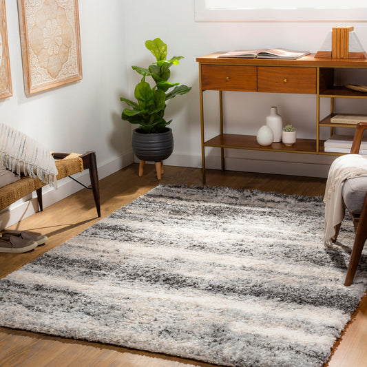 Alfombra tejida a máquina Eskimo Shag ESG-2303 de 1,52 m x 2,13 m