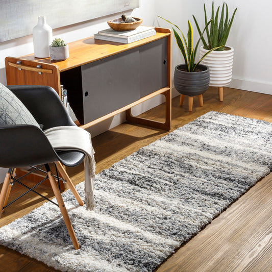 Eskimo Shag ESG-2303 7ft Runner Machine Woven Runner Rug