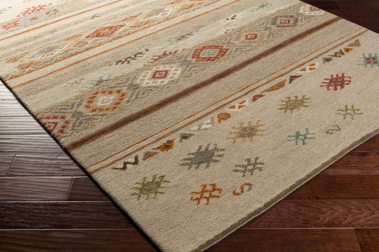 Alfombra decorativa de lana hecha a mano Eastwood ESW-6000 de 2' x 3'