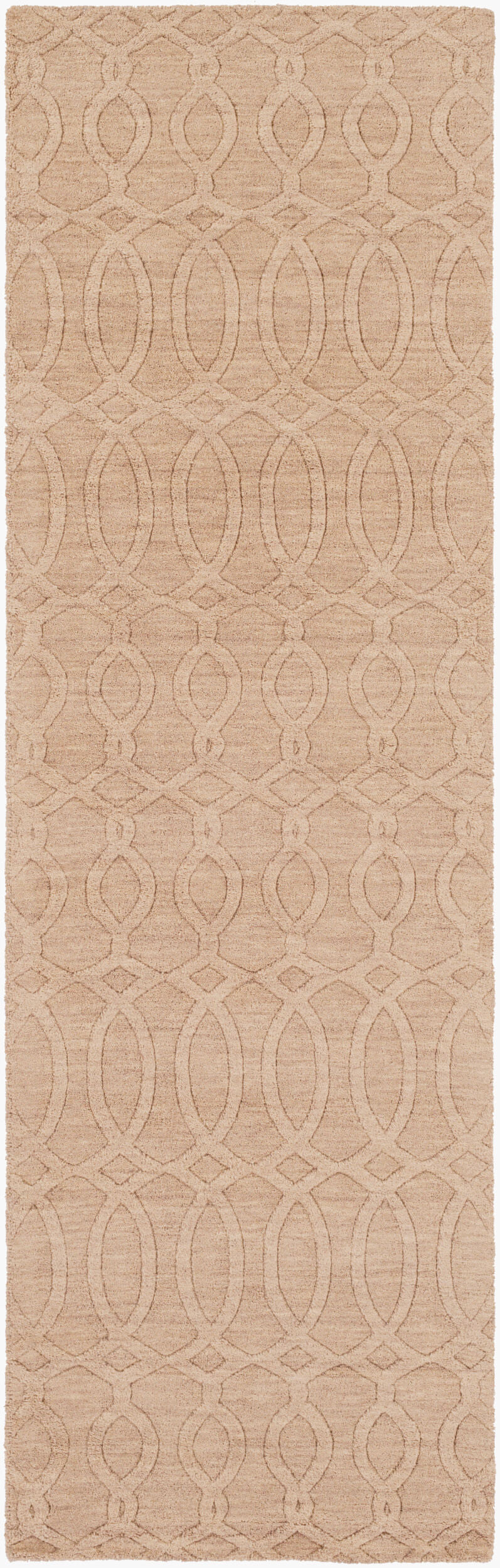 Etching ETC-4980 8ft Runner Handmade Wool Runner Rug
