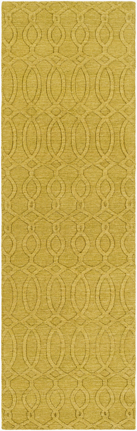 Etching ETC-4981 8ft Runner Handmade Wool Runner Rug