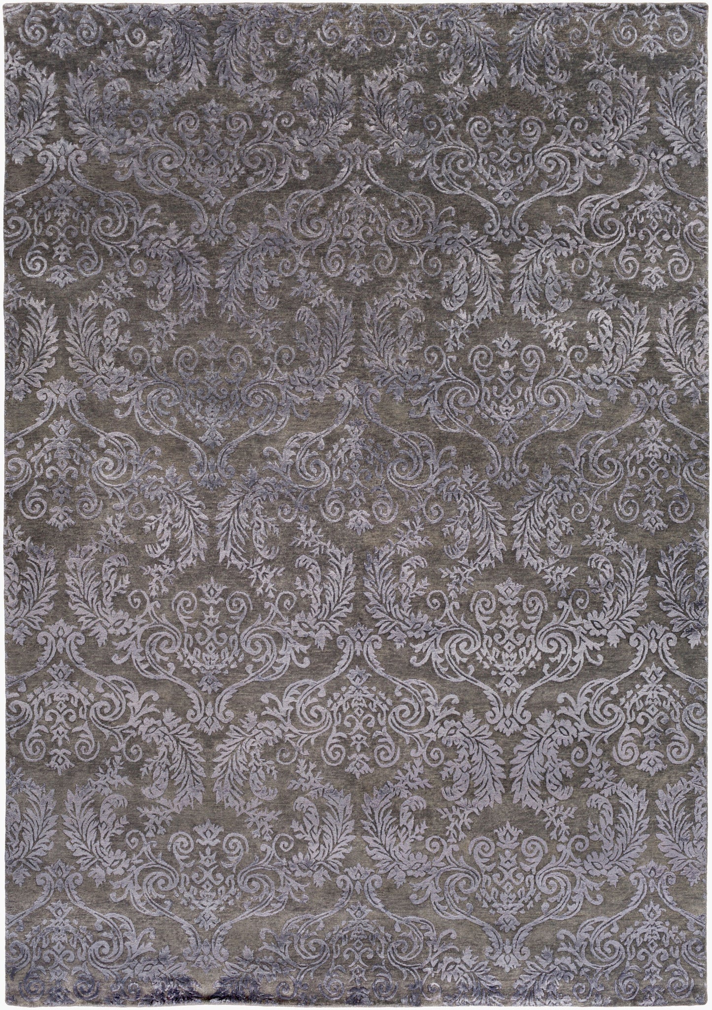 Alfombra hecha a mano Etienne ETI-9005 de 4' x 6'