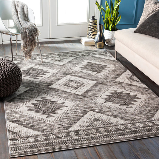 Rafetus ETS-2335 2' x 3' Machine Woven Accent Rug
