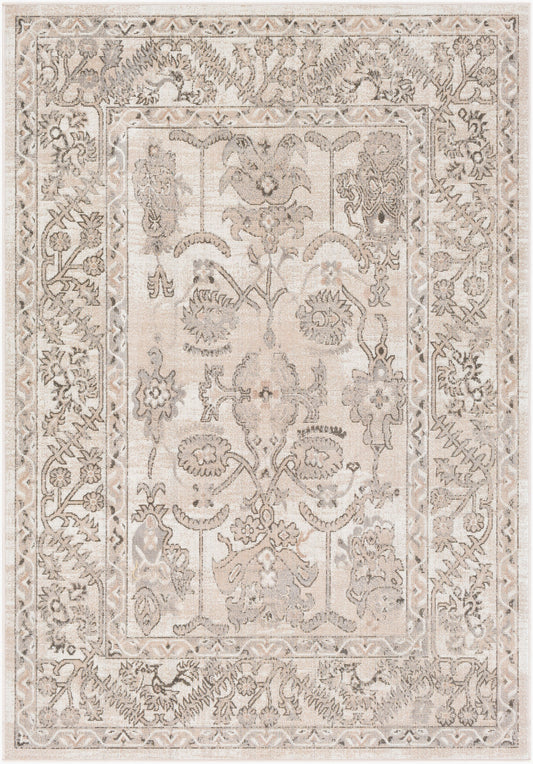 Rafetus ETS-2338 5' x 7' Machine Woven Area Rug