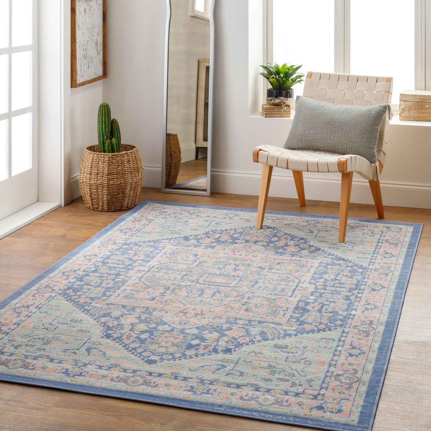 Rafetus ETS-2363 2' x 3' Machine Woven Accent Rug