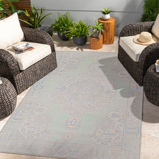 Rafetus ETS-2364 2' x 3' Machine Woven Accent Rug