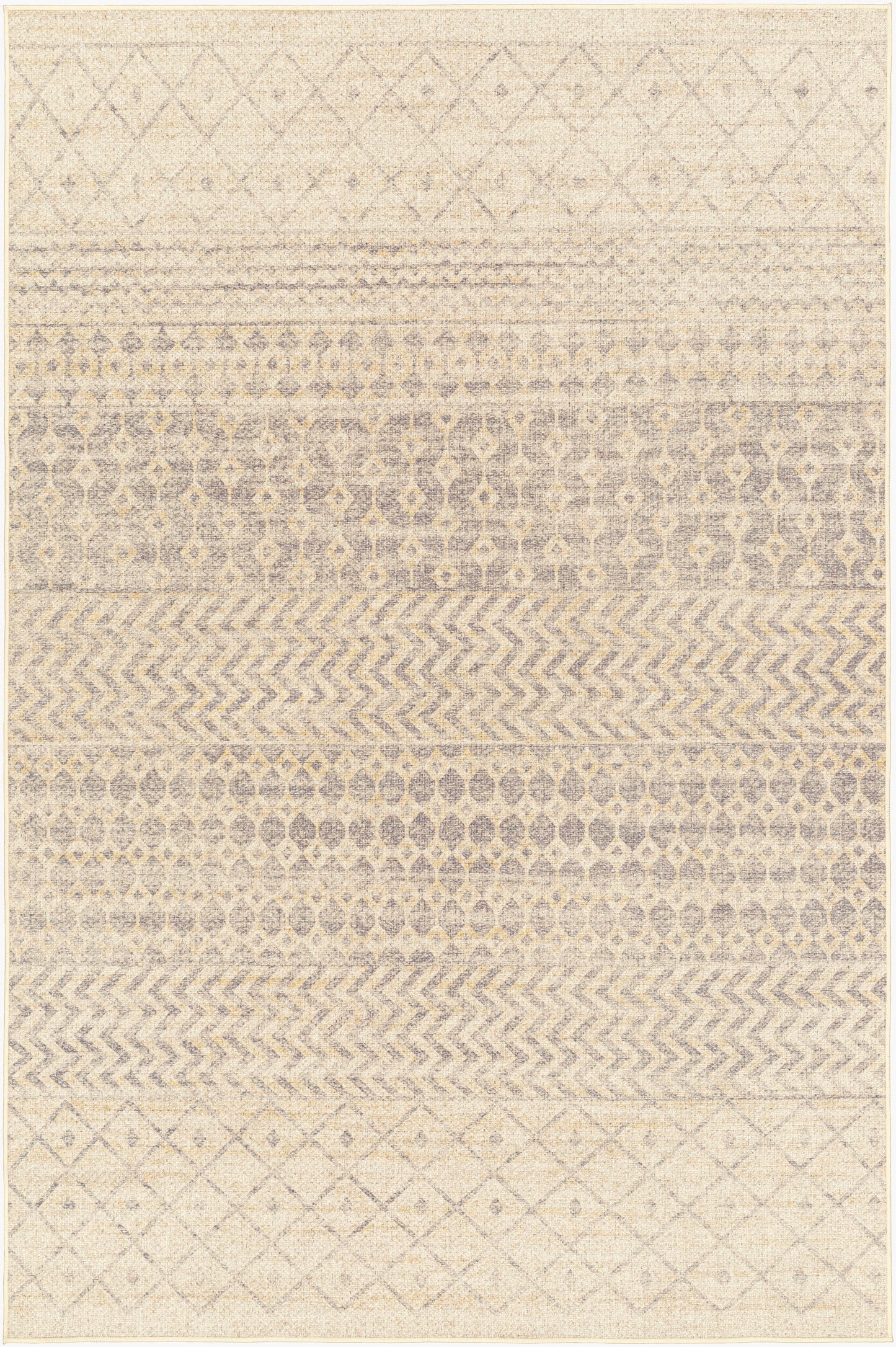 Ez Jute EZT-2300 4' x 6' Machine Woven Washable Recyled Area Rug