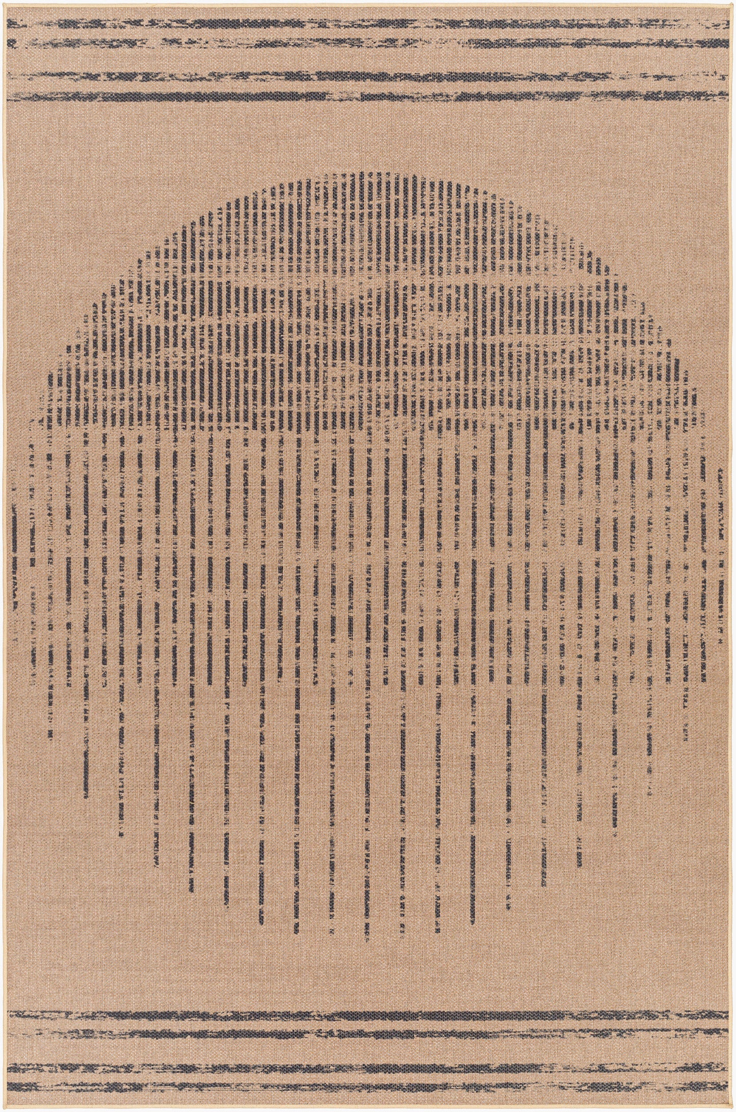 Ez Jute EZT-2301 4' x 6' Machine Woven Washable Recyled Area Rug