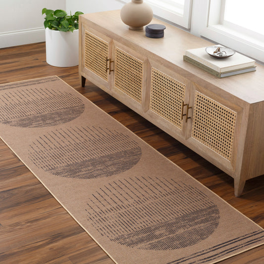 Ez Jute EZT-2301 8ft Runner Machine Woven Washable Recyled Runner Rug