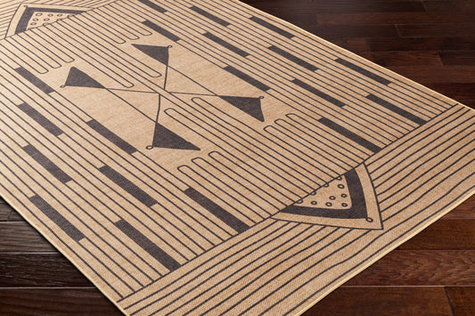 Ez Jute EZT-2302 4' x 6' Machine Woven Washable Recyled Area Rug