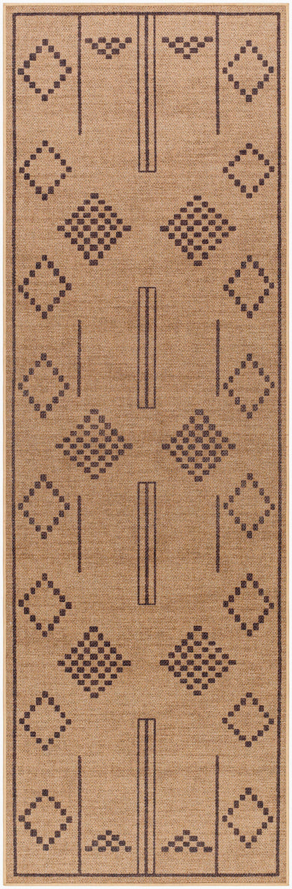 Ez Yute EZT-2303 Alfombra de corredor reciclada lavable tejida a máquina de 8 pies