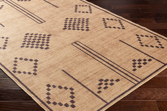 Ez Jute EZT-2303 5' x 8' Machine Woven Washable Recyled Area Rug