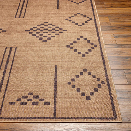 Ez Jute EZT-2303 5' x 8' Machine Woven Washable Recyled Area Rug