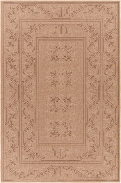 Ez Yute EZT-2304 Alfombra decorativa reciclada lavable tejida a máquina de 2' x 3'