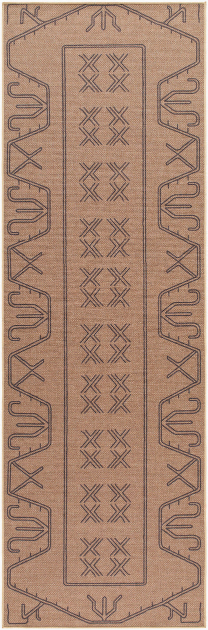 Ez Jute EZT-2305 8ft Runner Machine Woven Washable Recyled Runner Rug