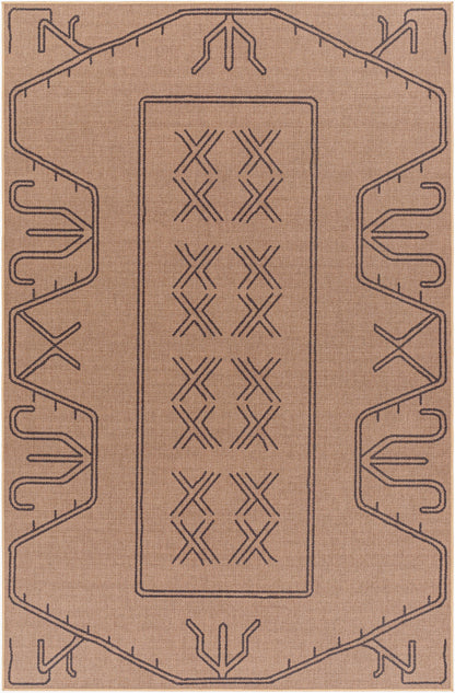 Ez Jute EZT-2305 4' x 6' Machine Woven Washable Recyled Area Rug