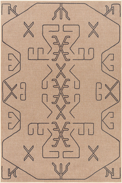 Ez Jute EZT-2306 2' x 3' Machine Woven Washable Recyled Accent Rug