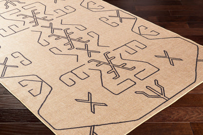 Ez Jute EZT-2306 2' x 3' Machine Woven Washable Recyled Accent Rug