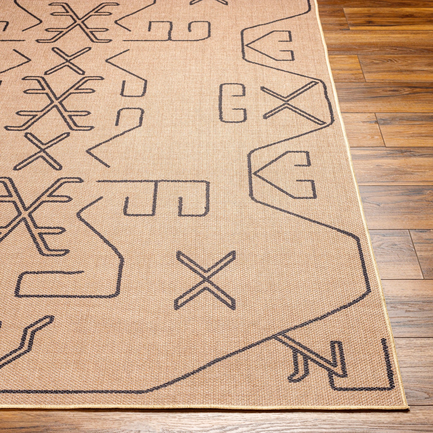 Ez Jute EZT-2306 5' x 8' Machine Woven Washable Recyled Area Rug