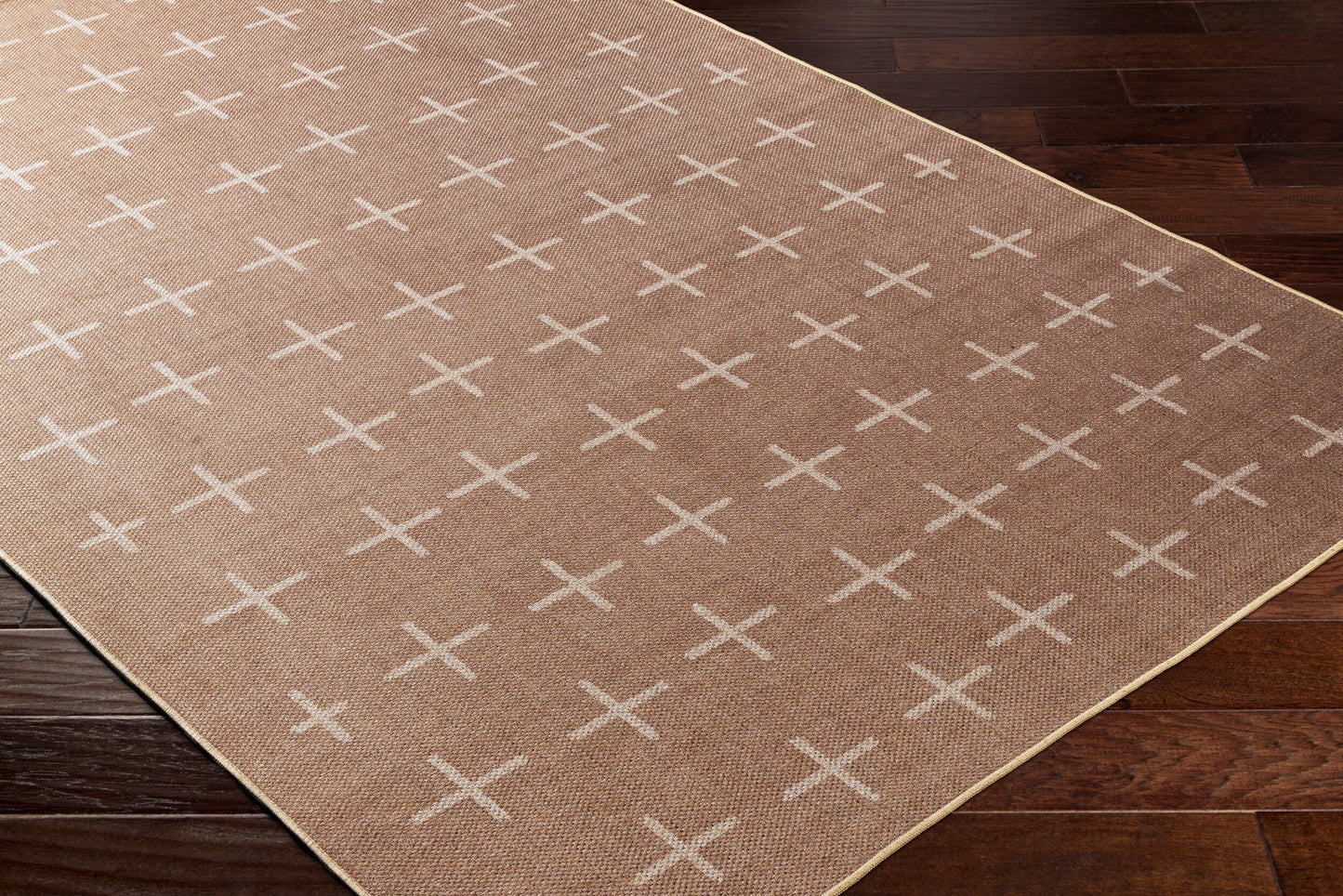 Ez Yute EZT-2309 Alfombra de área reciclada lavable tejida a máquina de 8' x 10'