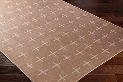 Ez Yute EZT-2309 Alfombra de área reciclada lavable tejida a máquina de 8' x 10'