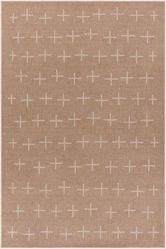 Ez Yute EZT-2309 Alfombra de área reciclada lavable tejida a máquina de 8' x 10'