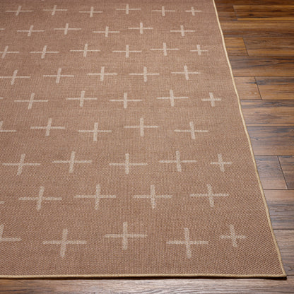 Ez Yute EZT-2309 Alfombra de área reciclada lavable tejida a máquina de 8' x 10'