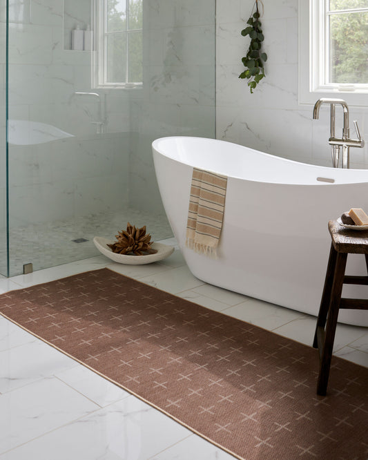 Ez Jute EZT-2309 2' x 3' Machine Woven Washable Recyled Accent Rug