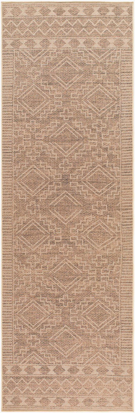 Ez Jute EZT-2311 8ft Runner Machine Woven Washable Recyled Runner Rug