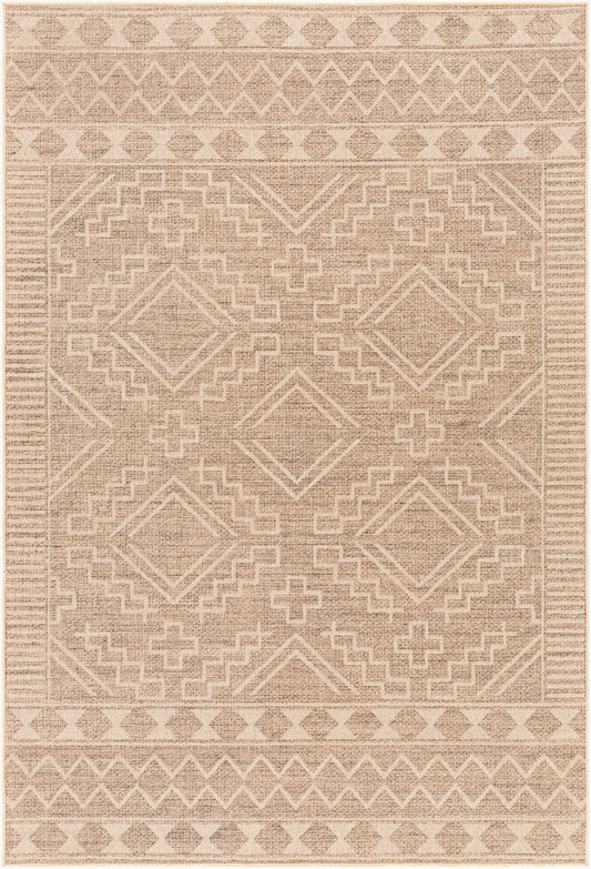 Ez Jute EZT-2311 2' x 3' Machine Woven Washable Recyled Accent Rug