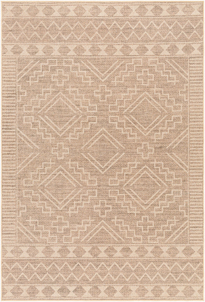 Ez Jute EZT-2311 4' x 6' Machine Woven Washable Recyled Area Rug