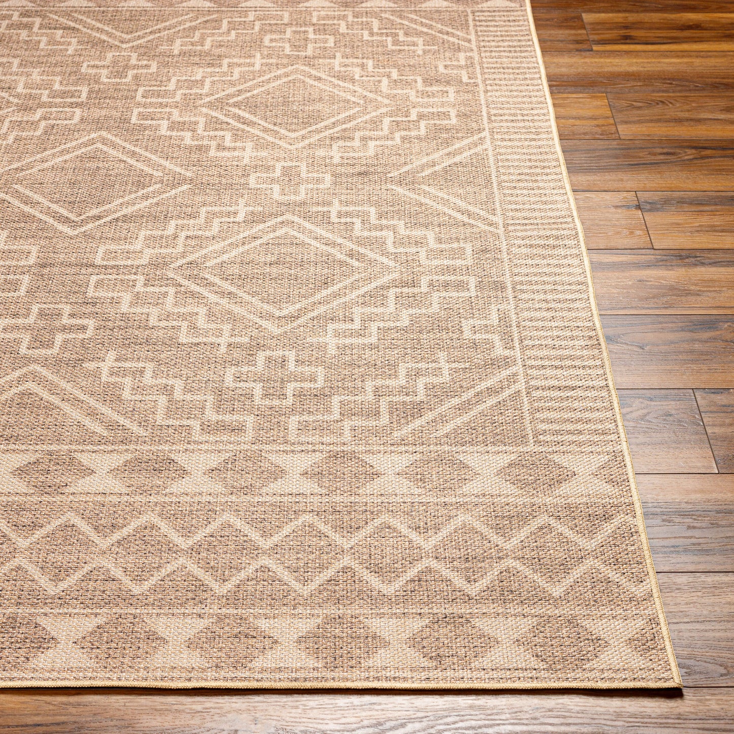 Ez Jute EZT-2311 4' x 6' Machine Woven Washable Recyled Area Rug