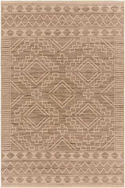 Ez Jute EZT-2312 2' x 3' Machine Woven Washable Recyled Accent Rug